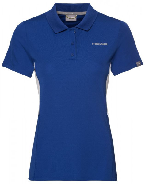 T-shirt pour filles Head Club Tech Polo Shirt - royal blue