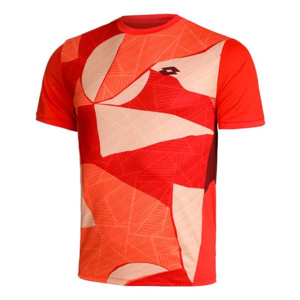 T-shirt pour garçons Lotto Tech I D3 Tee - grenadine red