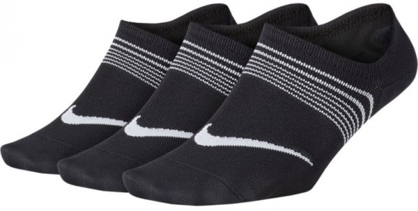  Nike Youth Performance Lightweight Footie - 3 pary/black