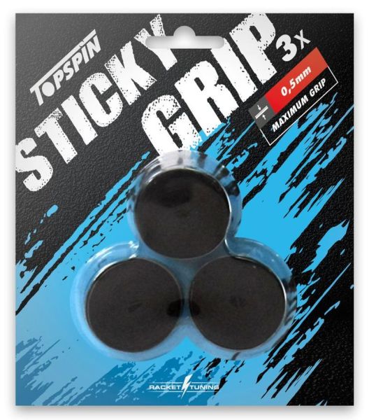 Χειρολαβή Topspin Sticky Grip 3P - black