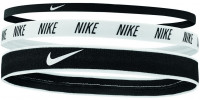 Opaska na głowę Nike Mixed Width Headbands 3P - Czarny