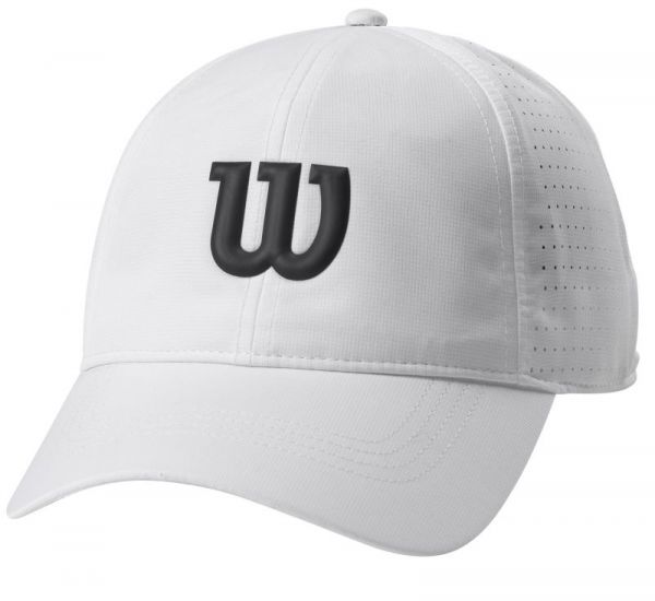 Tennismütze Wilson Ultralight Tennis Cap II - white