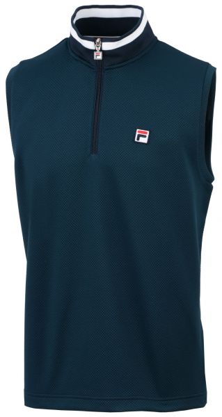 Pánská tenisová vesta Fila Slipover Toby - peacoat blue