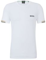 T-shirt pour hommes BOSS x Matteo Berrettini Waffle-Fabric - Blanc