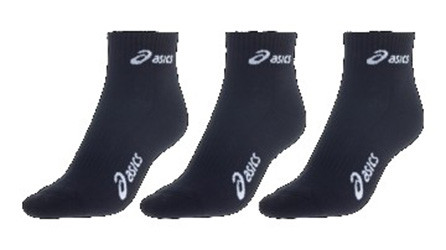  Asics Ped Sock - 3 pary/black