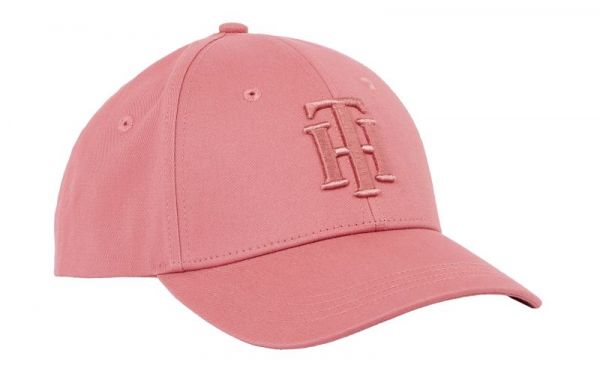 Teniso kepurė Tommy Hilfiger Outline Cap Women - english pink