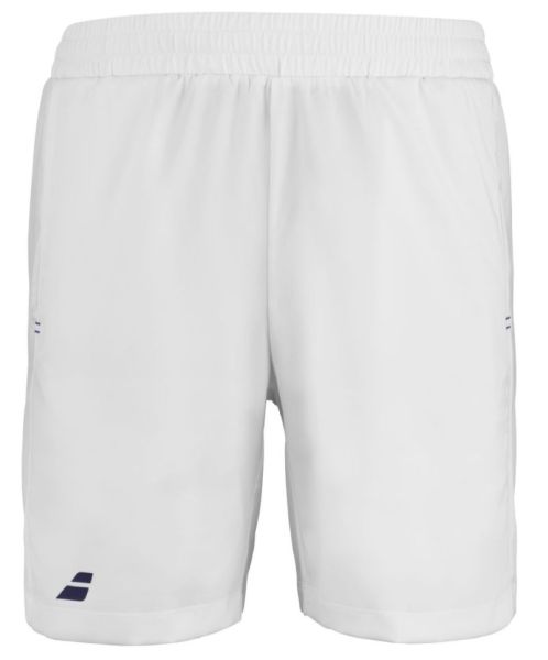 Pantaloni scurți tenis bărbați Babolat Play Short Men - white/white