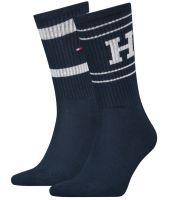 Teniso kojinės Tommy Hilfiger Sock Sport Patch 2P - navy