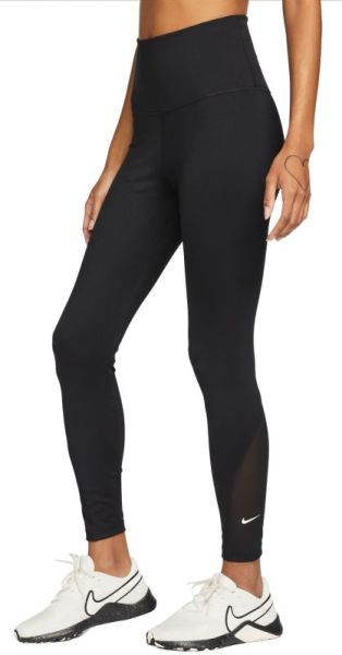 Women's leggings Nike One Dri-Fit 7/8 Tight - black/white