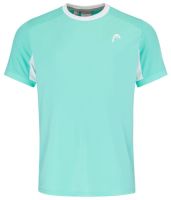 Férfi póló Head Slice T-Shirt - turquoise