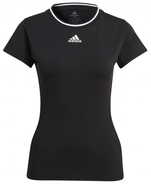 Damen T-Shirt Adidas Freelift Tee W - black/white