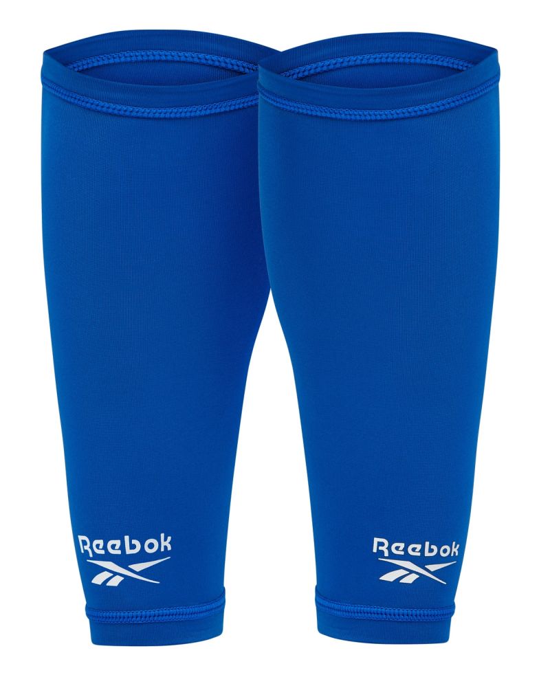 Compression clothes Reebok Calf Sleeves 2P Blue Tennis Zone Tennis Shop