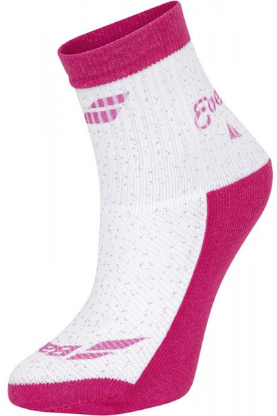  Babolat Graphic Socks Girls - 1 para/rose cabaret