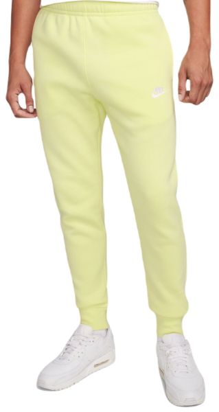Pantaloni da tennis da uomo Nike Sportswear Club Fleece - luminous green/luminous green/white