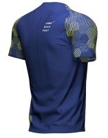 Pánské tričko Compressport Racing SS Tshirt - navy/flash yellow/prime rose Pánské tričko Compressport Racing SS Tshirt - navy/flash yellow/prime rose