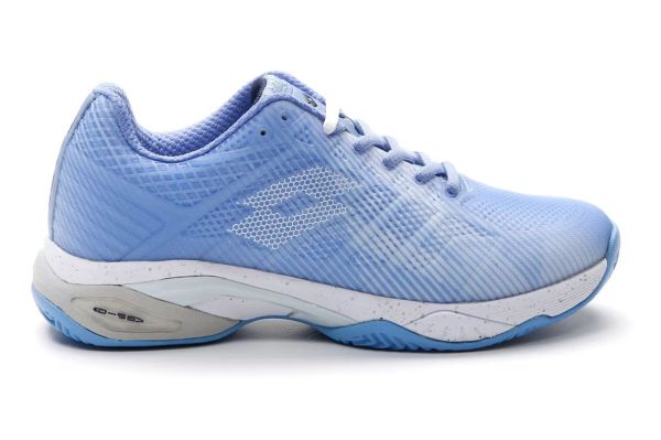 Chaussures de tennis pour femmes Lotto Mirage 300 III Clay - chambray blue/all white/cornflower