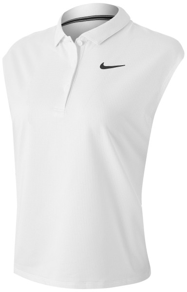 Polo marškinėliai moterims Nike Court Dri-Fit Victory Polo W - white/black