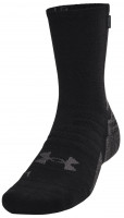 Teniso kojinės Under Armour ArmourDry Run Wool Socks 1P - black/gray