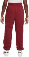 Pantalons pour filles Nike Kids Sportswear Club Fleece Loose - Rouge Pantalons pour filles Nike Kids Sportswear Club Fleece Loose - Rouge