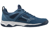 Pánská obuv na badminton/squash Mizuno Ghost Shadow - dark denim/white/scarlet ibis Pánská obuv na badminton/squash Mizuno Ghost Shadow - dark denim/white/scarlet ibis