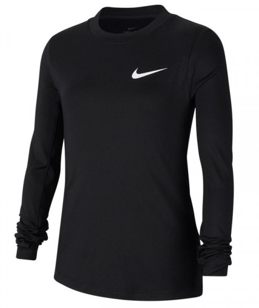  Nike Pro Warm Long Sleeve Top - black/white