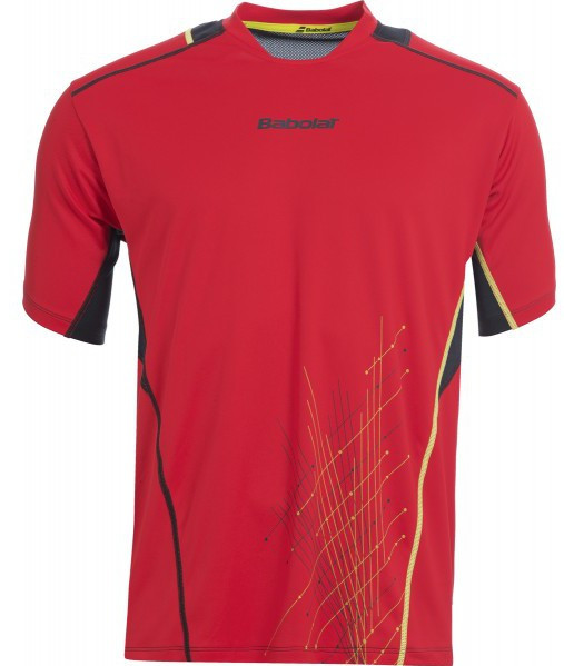 Babolat T Shirt Boy Match Performance red