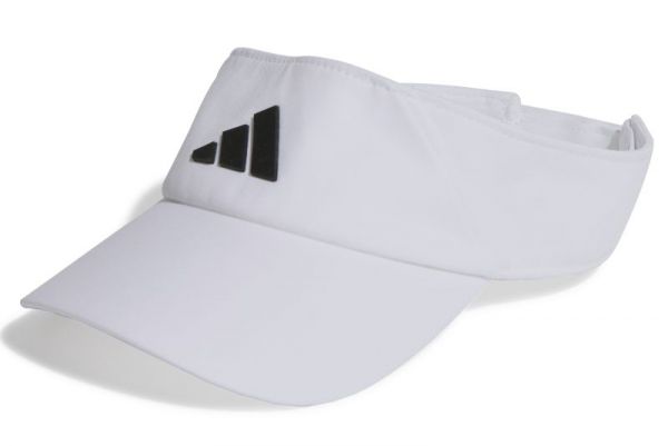Daszek tenisowy Adidas Visor Aeroready - white/black