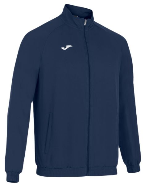 Herren Tennissweatshirt Joma Doha Microfiber Jacket - Blau