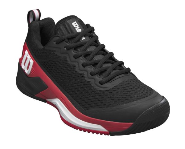 Herren-Tennisschuhe Wilson Rush Pro 4.5 - Schwarz