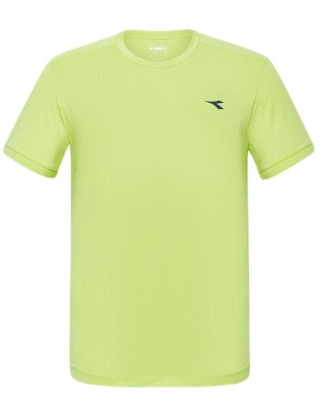 Teniso marškinėliai vyrams Diadora Short Sleeve Icon - Žalia