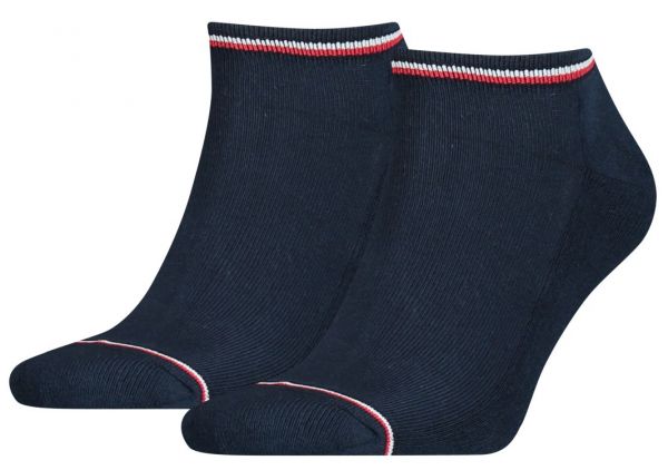 Teniso kojinės Tommy Hilfiger Men Iconic Sneaker 2P - dark navy