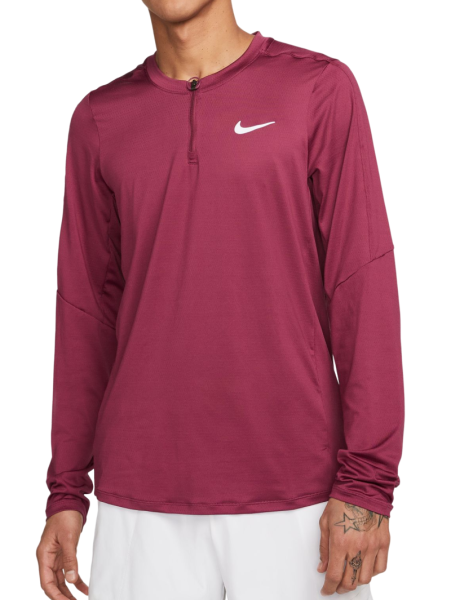 Meeste T-särk Nike Dri-Fit Adventage Camisa - rosewood/white