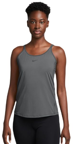 Női tenisz top Nike One Classic Dri-Fit Tank - iron grey/black