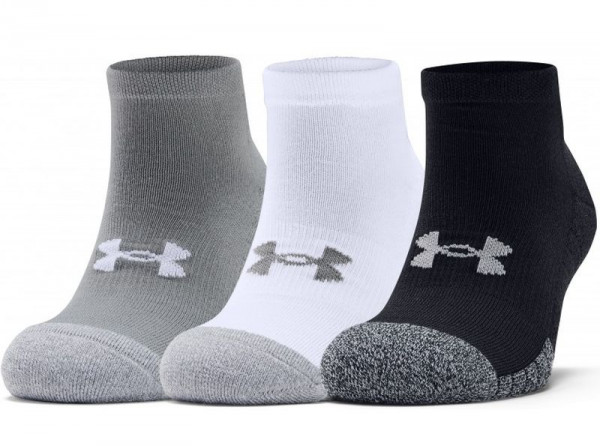 Socks Under Armour HeatGear Locut 3P - gray