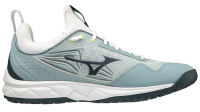 Pánská obuv na badminton/squash Mizuno Wave Luminous 2 - stone blue/stratified sea blue/neo lime Pánská obuv na badminton/squash Mizuno Wave Luminous 2 - stone blue/stratified sea blue/neo lime