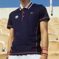 Meeste tennisepolo Lacoste Roland Garros Men's Polo Shirt - navy blue