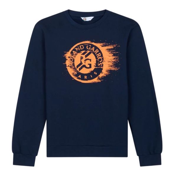 Pánská tenisová mikina Roland Garros Stan Sweatshirt - Modrý