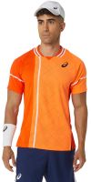 Herren Tennis-T-Shirt Asics Match Actibreeze SS Top - koi