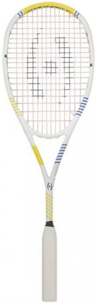 Raquette de squash Harrow Vapor - white/royal/yellow