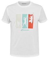 T-shirt da uomo Babolat Padel Cotton Tee Men - white