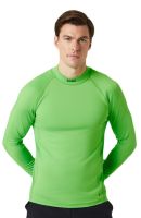 T-shirt de tennis pour hommes (manche longues) Björn Borg Mock Neck Long Sleeve - Vert