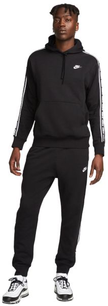 Men's Tracksuit Nike Club Fleece Casual Hoodie - Black