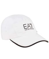 Tennismütze EA7 Unisex Tennis Pro Light Baseball Hat - white/black