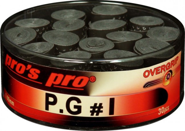 Grips de tennis Pro's Pro P.G. 1 30P - black
