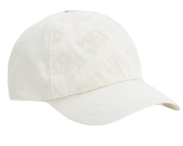 Teniso kepurė Tommy Hilfiger Iconic Monogram - weathered white