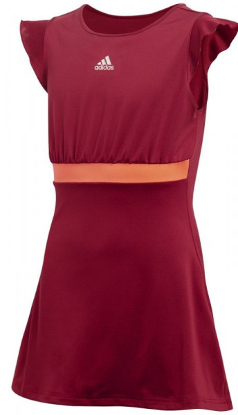 burgundy adidas dress