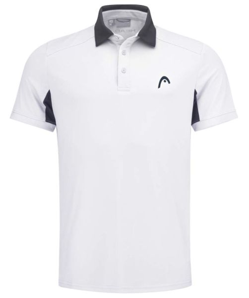 Muški teniski polo Head Slice Polo Shirt - white