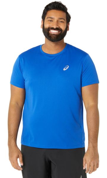 Herren Tennis-T-Shirt Asics Core SS Top - asics blue