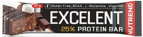  Nutrend EXCELENT PROTEIN BAR - coconut and real milk chocolate