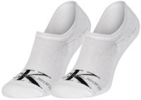 Чорапи Calvin Klein Footie High Cut 1P - white